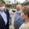 Ex-ministro da Infraestrutura Tarcísio Freitas visita a Santa Casa de Santos