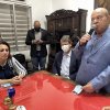 Ex-ministro da Infraestrutura Tarcísio Freitas visita a Santa Casa de Santos